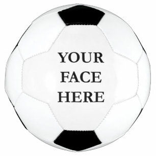 VOTRE VISAGE cadre circulaire personnalisé Soccer