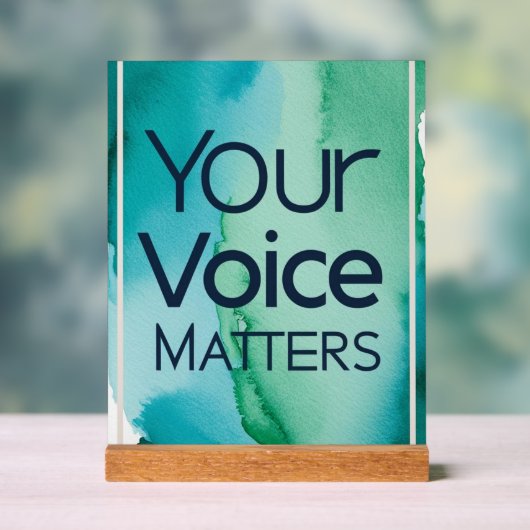 Votre voix compte (Neutre)