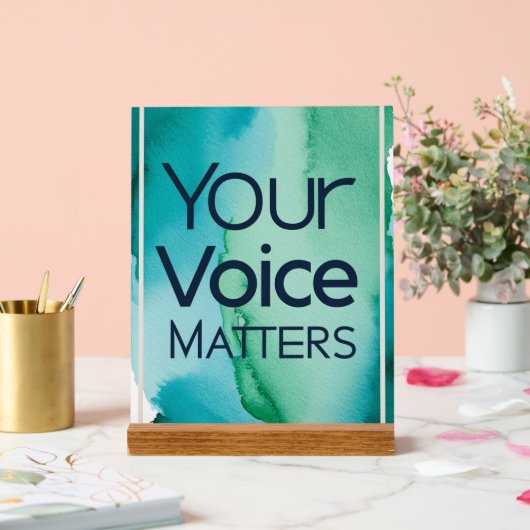 Votre voix compte (Mariage)