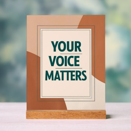 Votre voix compte (Neutre)