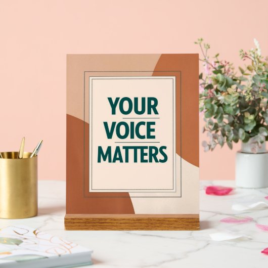 Votre voix compte (Mariage)