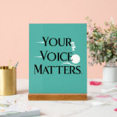 Votre voix compte, option 2 (Mariage)