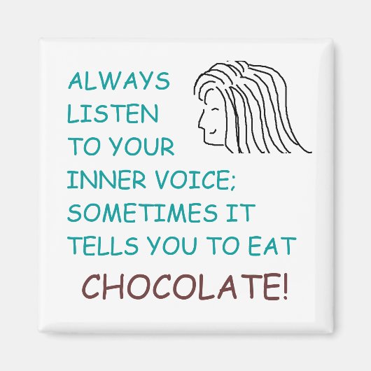 VOTRE VOIX INTÉRIEURE - aimant (Devant)