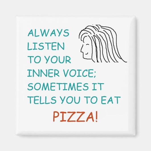 VOTRE VOIX INTÉRIEURE - aimant - Customisé (Devant)