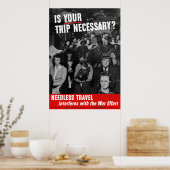 Votre Voyage Est-Il Nécessaire ? Poster 2ème guerr (Cuisine)