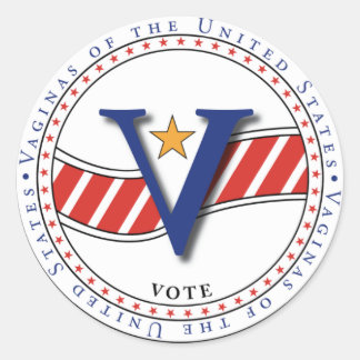 VOTUS - Vagina's van de Amerikaanse Sticker