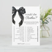 Voudrait-elle plutôt arc Fête des mariées carte de (Debout devant)