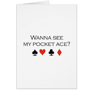 Voulez voir mon T-shirt d'as de poche
