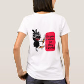 Voulez-vous jouer à un jeu ? T-shirt Bunny (Dos)
