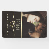 Voulez-vous m'épouser bannière (Horizontal)