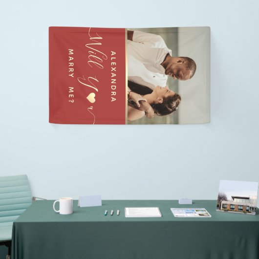 Voulez-vous m'épouser bannière (Salon professionnel)