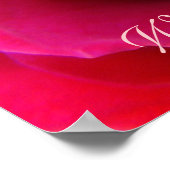 Voulez-vous m'épouser ?! Impression d'art de rose  (Coin)