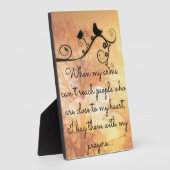 Vous Accrocher Avec Ma Plaque De Prières (Côté)