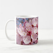 Vous aimant doux ! Tasses à café Fleurs roses (Gauche)