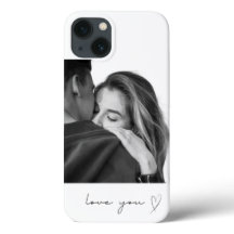 Vous aime - Coque romantique pour iPhone / iPad