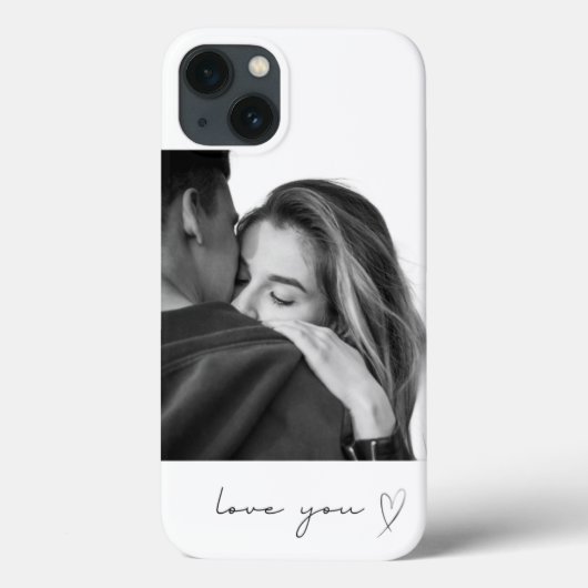 Vous aime - Coque romantique pour iPhone / iPad (Verso)