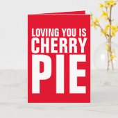VOUS AIMER EST CHERRY PIE JE VOUS AIME DES CARTES (Fleur jaune)