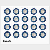 Vous Aimez À La Lune Et Stickers Dos (Feuille)