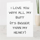 VOUS AIMEZ AVEC TOUTES MES CARTES D'ANNIVERSAIRE À (Devant)