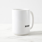 Vous aimez, câlins personnalisés et baisers mug (Devant droit)
