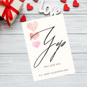 Vous aimez encore la carte Saint Valentin