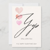 Vous aimez encore la carte Saint Valentin (Devant)