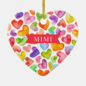 Vous aimez Mimi | Ornement céramique recto verso (Devant)