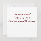 Vous aimez plus que la carte à vin (Dos)