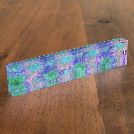 Vous AJOUTEZ la plaque NOMMÉE de bureau (Taille)