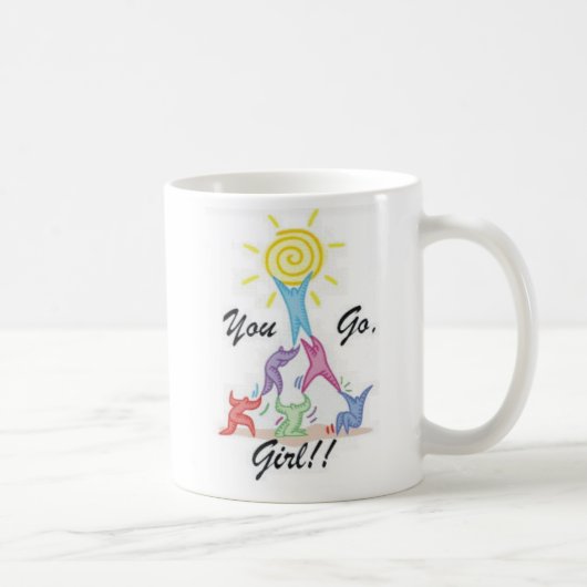 Vous allez tasse de fille (Droite)