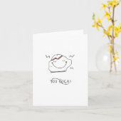 Vous assurez ! carte (Fleur jaune)