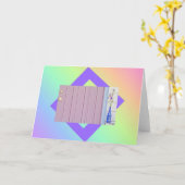 Vous attendez ~ Carte de voeux (Fleur jaune)