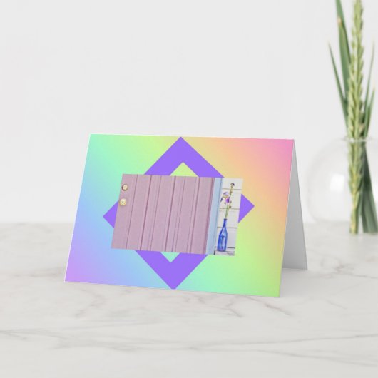Vous attendez ~ Carte de voeux (Devant)