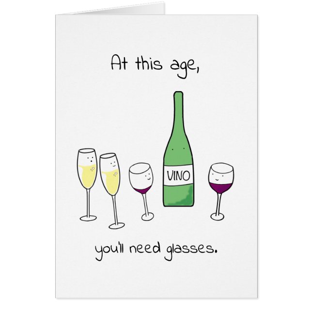 Vous aurez besoin de verres (Devant)