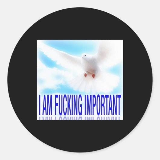 Vous ! ! ! ! Autocollant (Devant)