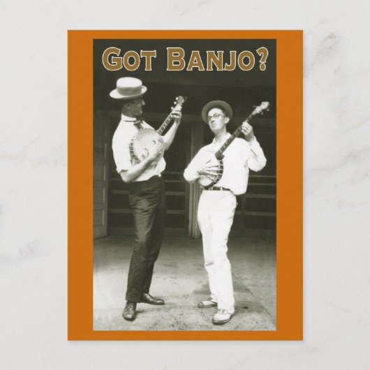 Vous avez Banjo ? Carte postale (Devant)