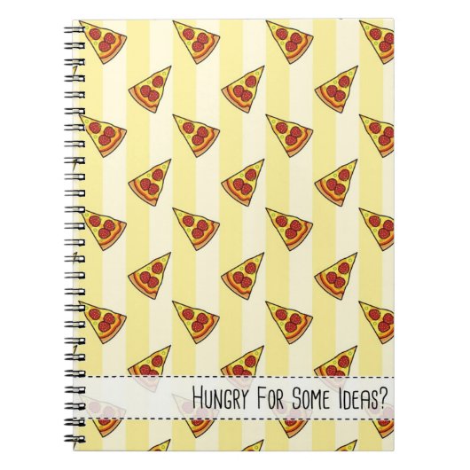 Vous Avez Besoin D'Idées ? (Pizza) - Carnet (Devant)