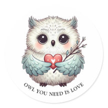 VOUS AVEZ BESOIN D'UN Sticker AMOUR Rond