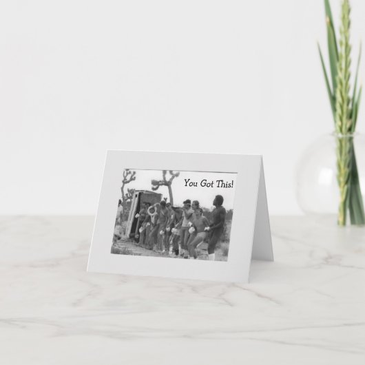 Vous avez ce design de carte (Devant)