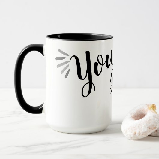 "Vous Avez Ce " Energies Mug (Avec donut)