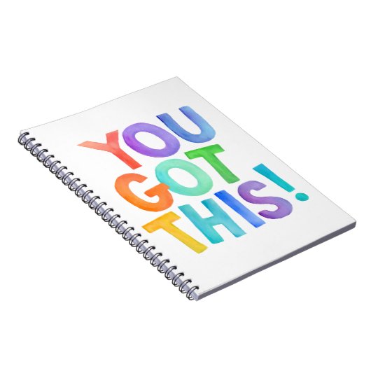 Vous Avez Ce - Good Vibes Message Carnet Spiral (Côté Droit)