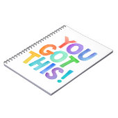 Vous Avez Ce - Good Vibes Message Carnet Spiral (Côté gauche)