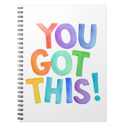 Vous Avez Ce - Good Vibes Message Carnet Spiral (Devant)