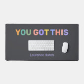 Vous Avez Ce Nom Personnalisé Gris Sombre (Clavier et souris)