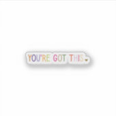 Vous avez ce Sticker Vinyl Decal (Devant)