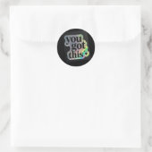 Vous avez cet autocollant (Sac)