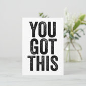 Vous Avez Cette Carte De Voeux Vide Inspirant // (Debout devant)