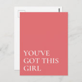 Vous avez cette carte postale de devis inspirante (Devant / Derrière)