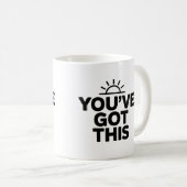 Vous avez cette Mug Café Motivationnelle (Devant droit)