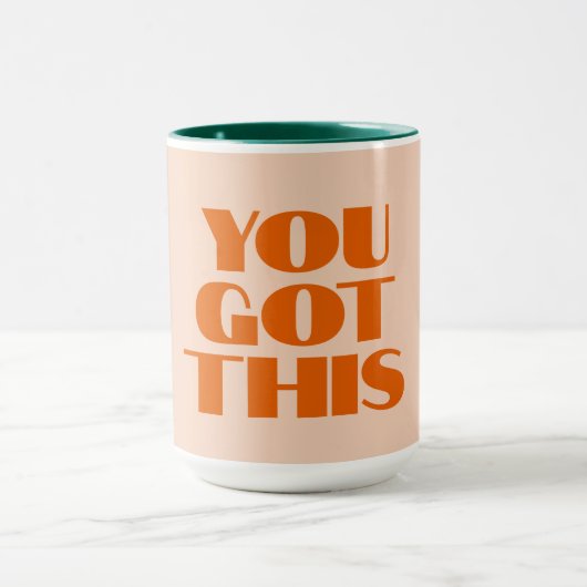 Vous avez cette Mug de calligraphie rouge rose (Centre)